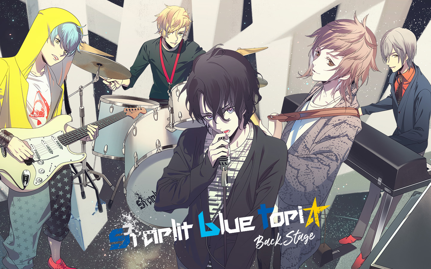 starlit blue topia -Back Stage-